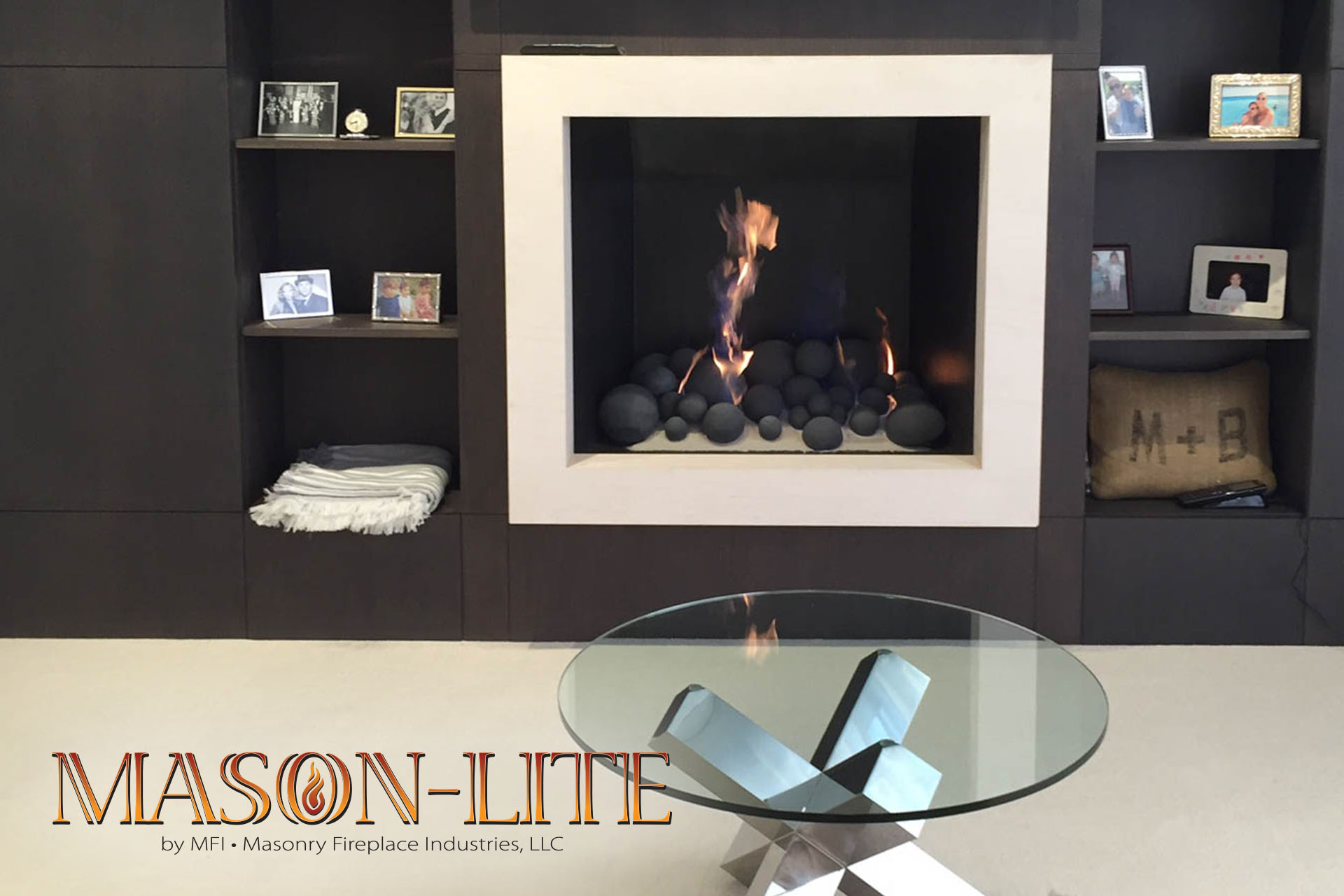 Mason-Lite fireplace systems