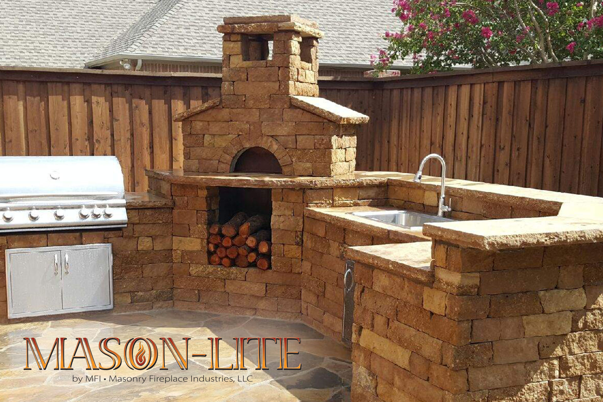 Mason-Lite fireplace systems