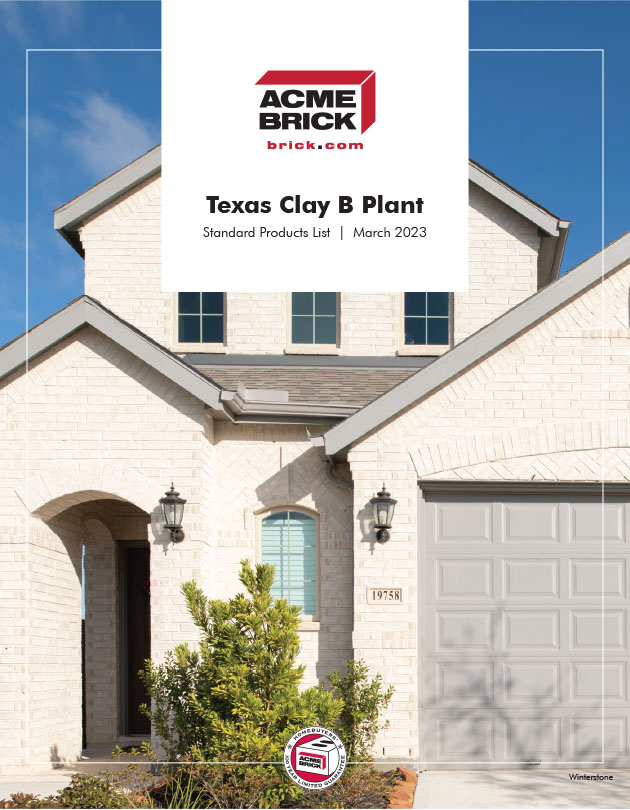 Acme Brick Residential Products - Texas Clay B Plant