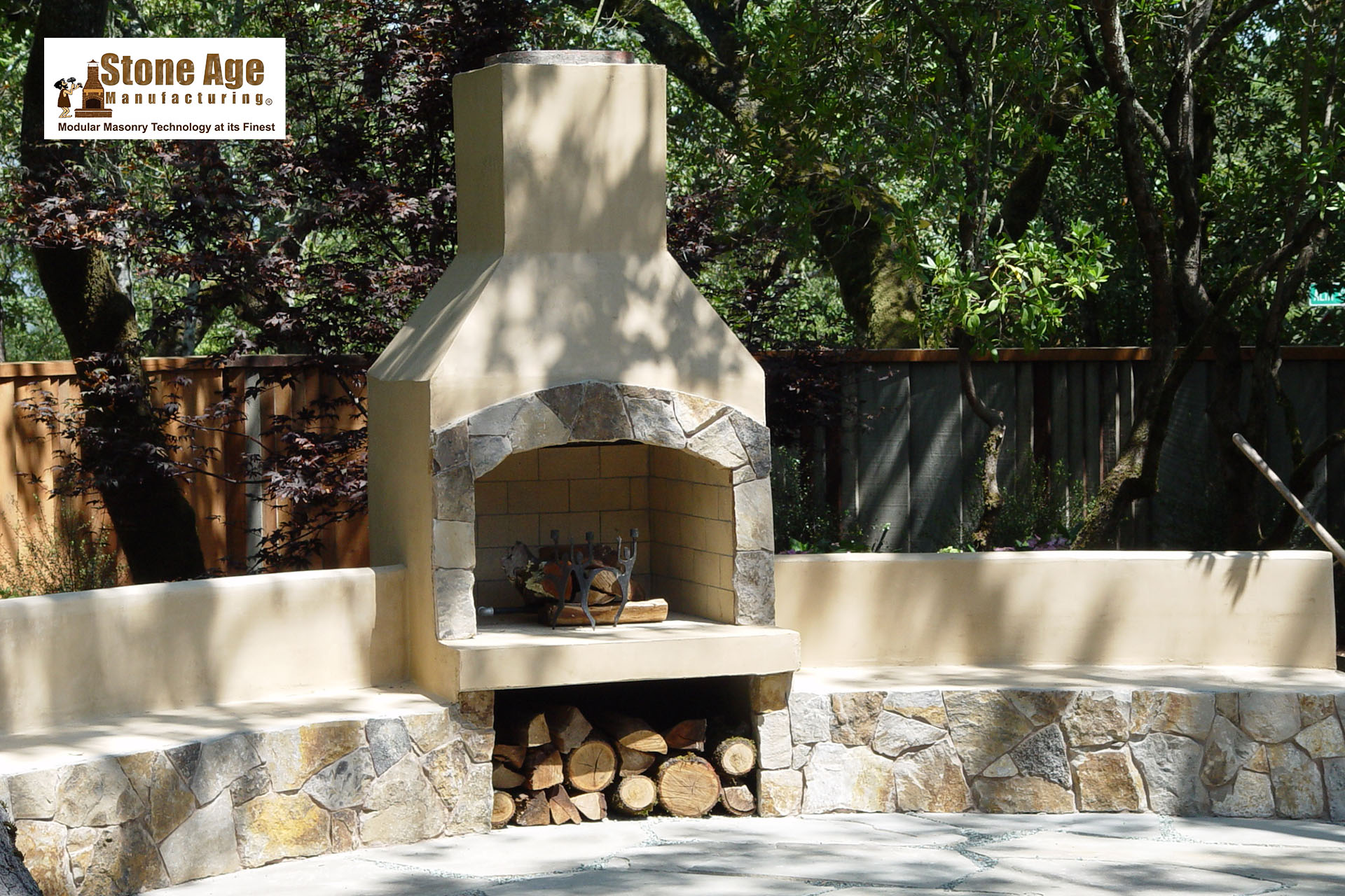 Outdoor fireplaces